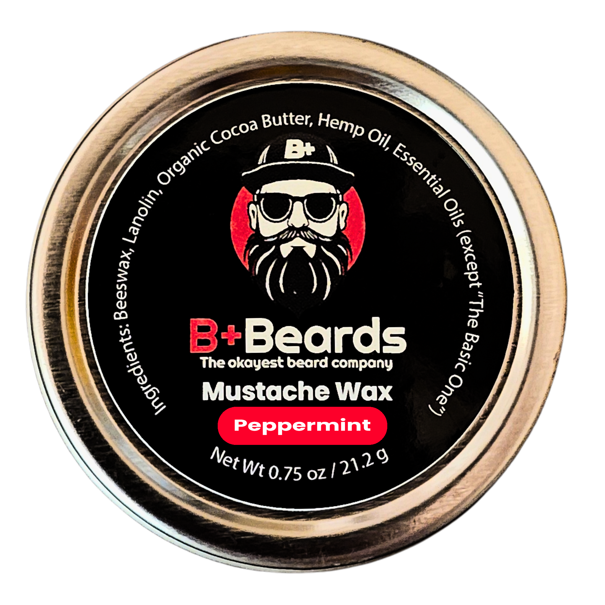 Peppermint Mustache Wax