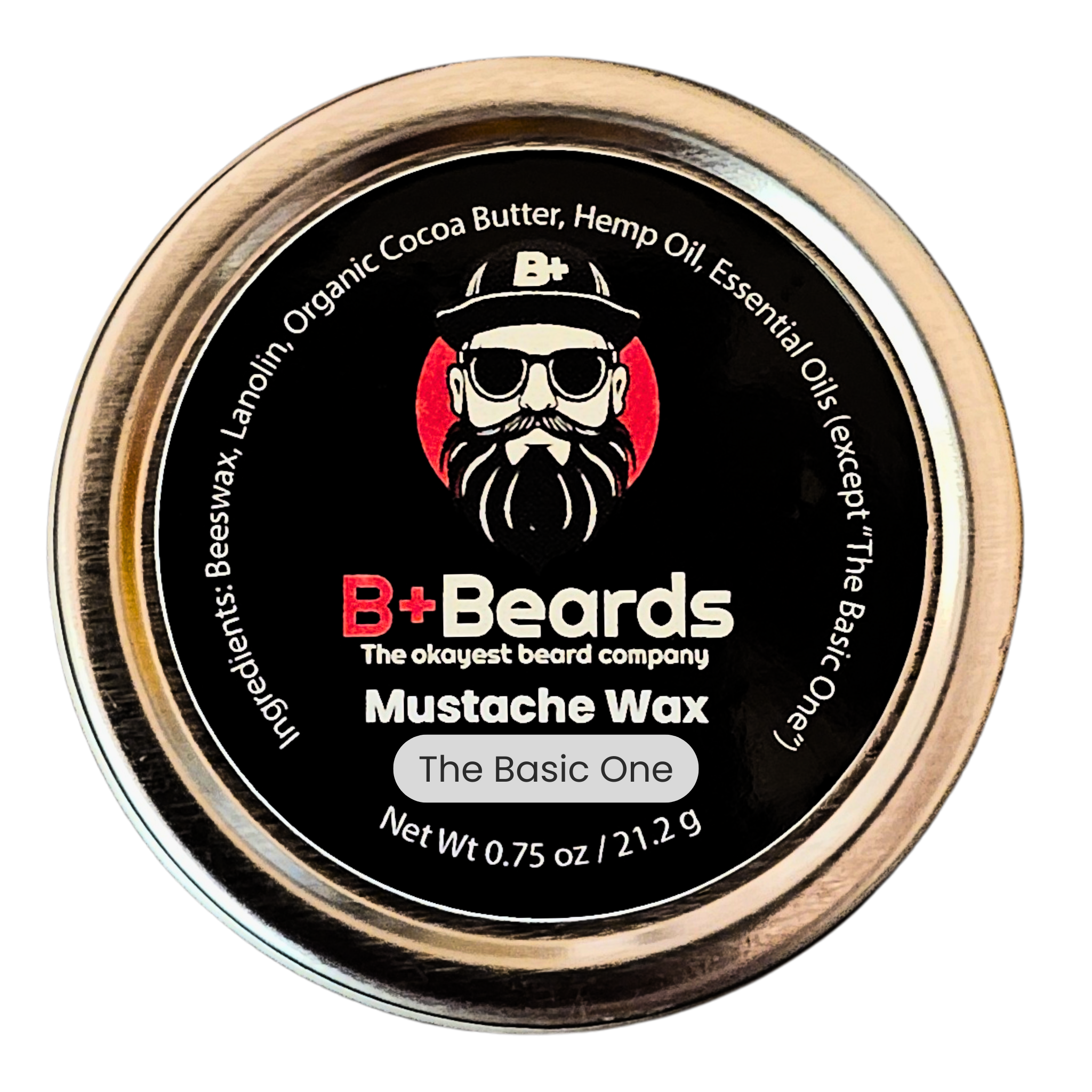 The Basic One Mustache Wax
